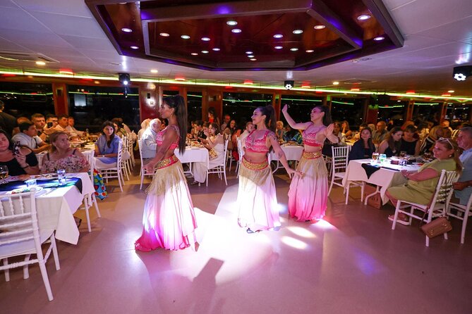 Istanbul Bosphorus Dinner Cruise with Drinks and Shows - Seating and comfort: basic chairs, crowded decks, plan around it