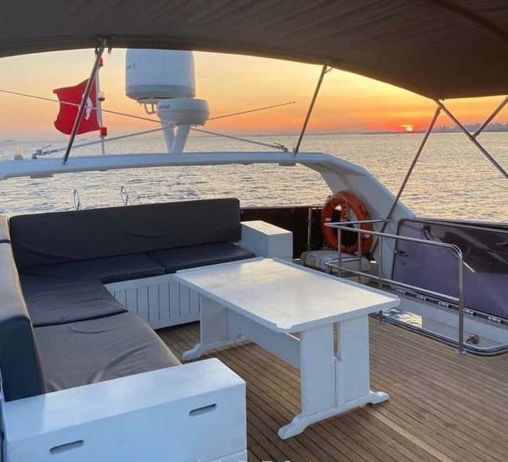 Istanbul: Bosphorus Morning or Sunset Yacht Tour with Snacks - Kabatas meeting point and what boarding feels like