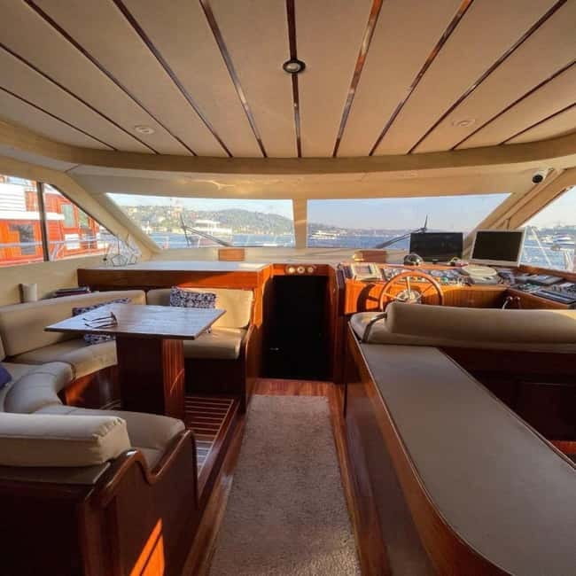 Istanbul: Bosphorus Morning or Sunset Yacht Tour with Snacks - Landmarks you see from the yacht: Dolmabahce, Maiden’s Tower, and more