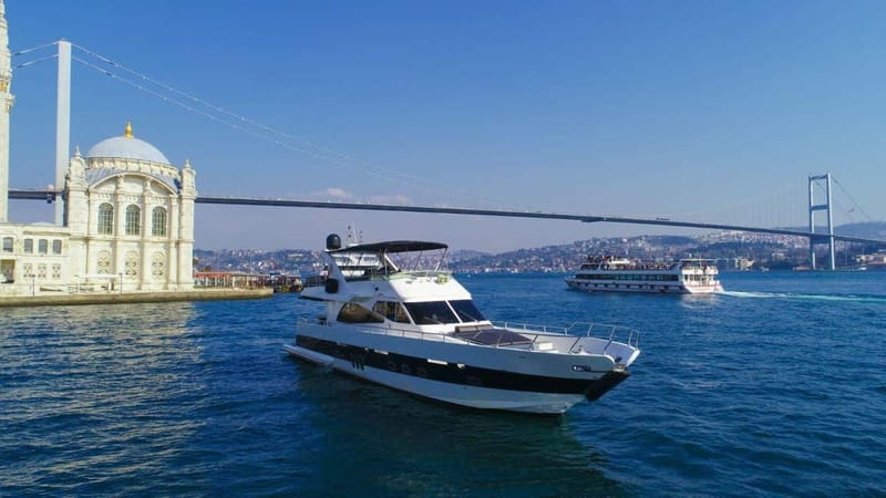 Istanbul: Bosphorus Private Guided Yacht Cruise with Snacks - Getting on board at Kuruçeşme Park, and how the 2-hour timing works