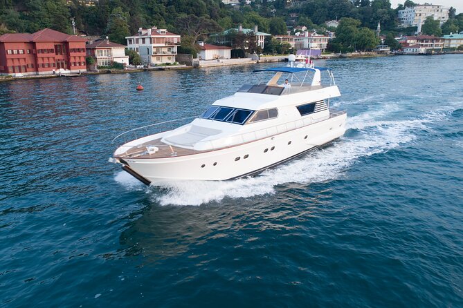 Istanbul Bosphorus Sunset Cruise on the Luxury Yacht - Suada (Galatasaray Island) and the calm break from the main waterfront