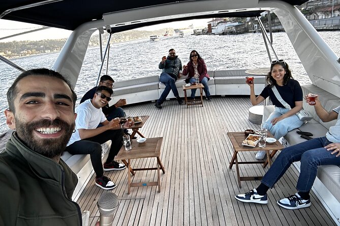 Istanbul Bosphorus Sunset Yacht Cruise - Küçüksu Pavilion, Kuleli Military High School, and Beylerbeyi Palace