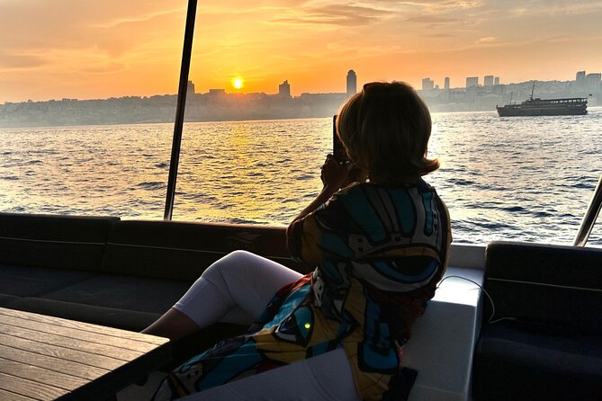 Istanbul Bosphorus Sunset Yacht Cruise - Sarayburnu, Golden Horn, Galata Tower, and Galataport at Return Time