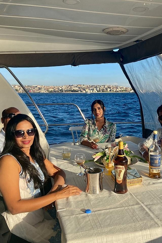 Istanbul: Bosphorus Yacht Cruise at Sunset with Snacks - Onboard Setup: Indoor Comfort, Outdoor Decks, and Where to Sit