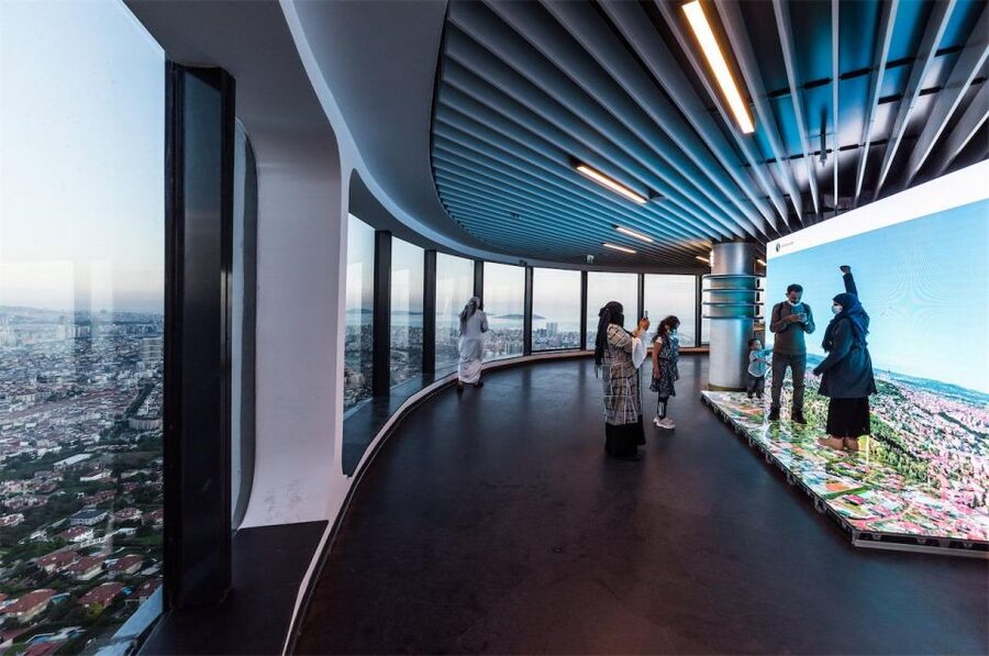 Istanbul: Camlica Tower Entry with Optional Dining Choices - The lift up and your 360-degree moment on the Observation Deck