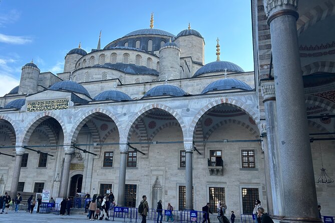 Istanbul City Tour W/ Fast Track Basilica Cistern W/ Small Group - Blue Mosque time: Sultan Ahmed, tiles, and six minarets