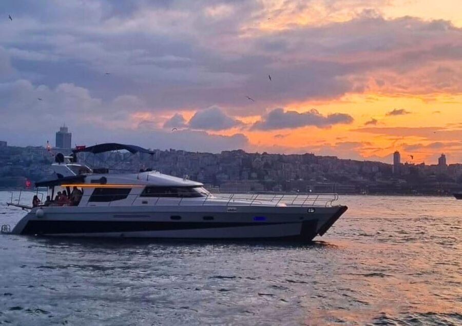 Istanbul: Daytime Bosphorus Yacht Cruise with Fruit & Snacks - The route from Galata Tower to the Maiden’s Tower, stop-by-stop photo guide
