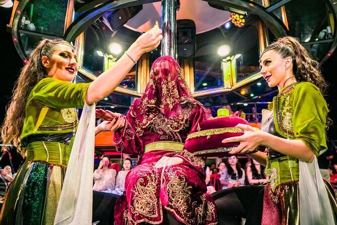 ISTANBUL: Dinner Cruise On The Bosphorus with Turkish night show - The Bosphorus Route You’ll See at Night, From Palaces to Fortresses