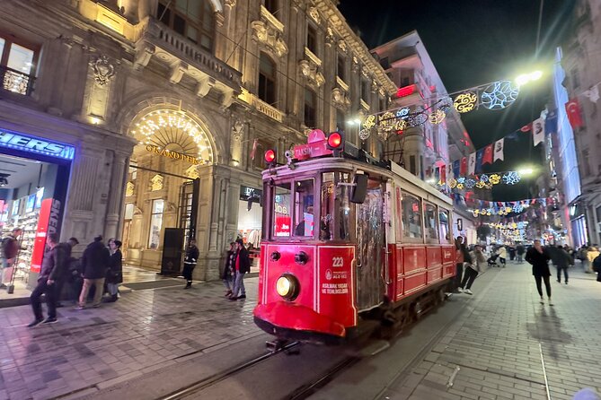 Istanbul Food Tour - History and Culture of Turkish Culinary - Istiklal Caddesi: modern Istanbul, street scenes, and a huge Catholic landmark
