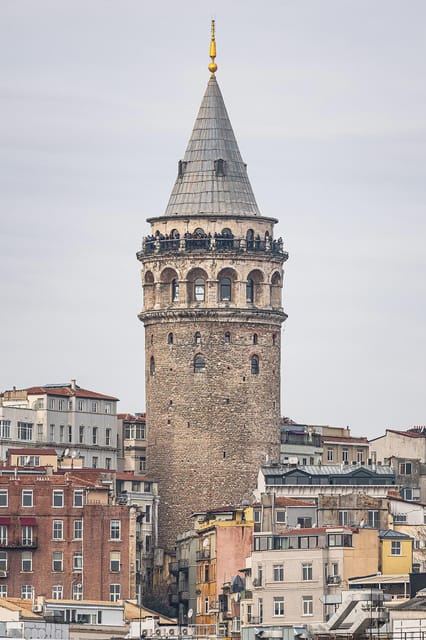Istanbul: Galata Tower Entry Ticket - The money shot: Bosphorus, Hagia Sophia domes, and skyline photos