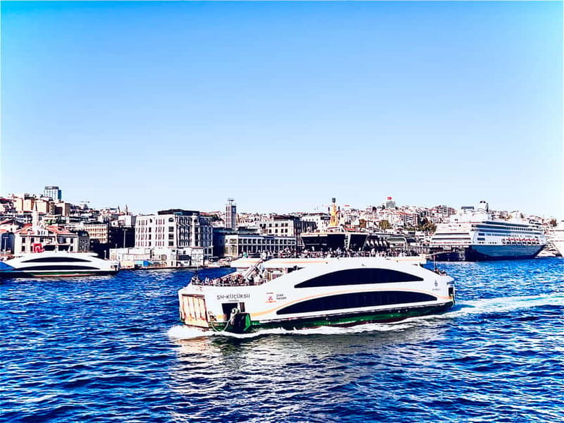 Istanbul: Guided Food Tour with Ferry Ride and Tastings - Kunefe, pistachios, Turkish ice cream, and Turkish coffee in a cezve