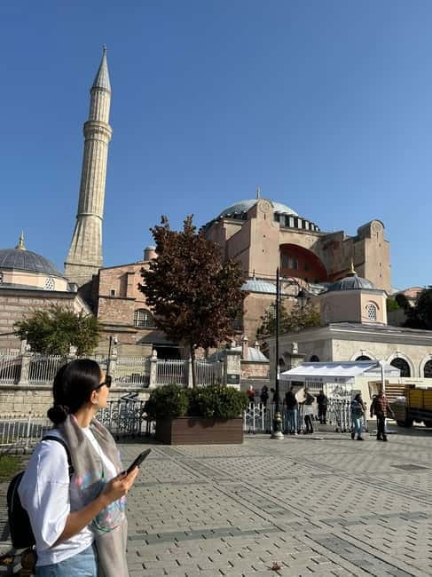 Istanbul: Hagia Sophia Ticket with Audio Guide & Blue Mosque - The dress rehearsal, transport, and flow between the two sites