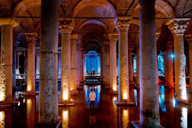 Istanbul Highlights Small-Group Walking Guided Tour - Basilica Cistern: sunken palace wonder, with a ticket check