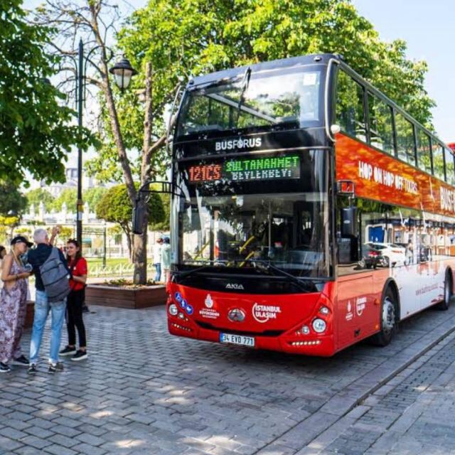Istanbul Hop On Hop Off Bus24 Hours Ticket - Şişhane and Mısır Spice Bazaar: snack-and-stroll flexibility