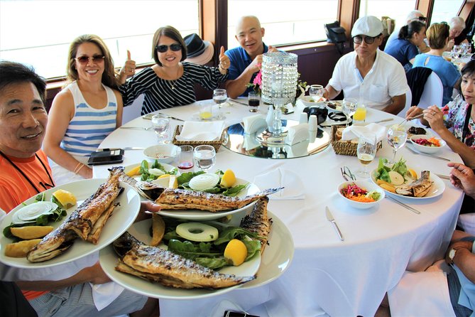 Istanbul Lunch Cruise - Extended Bosphorus Cruise up to the Black Sea - The Lunch on Board: Two Courses, Turkish Favorites, and Fruit