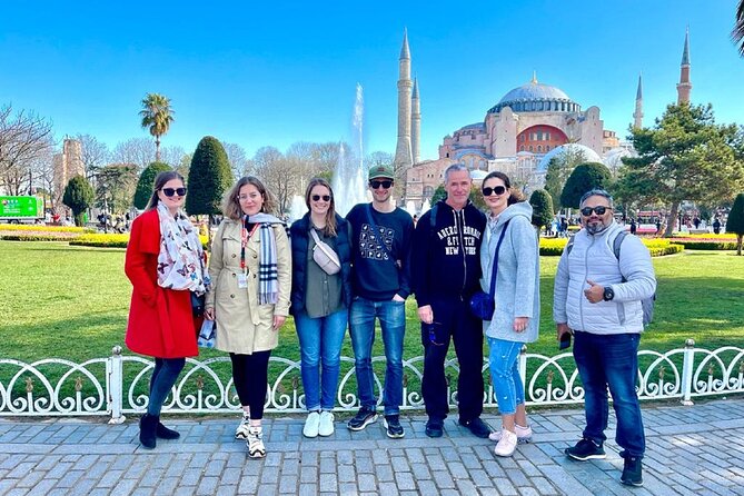 Istanbul Mosques Walking Tour: Hagia Sophia and Blue Mosque - Stop 1: Hagia Sophia Grand Mosque, Where the Line Is Half the Battle