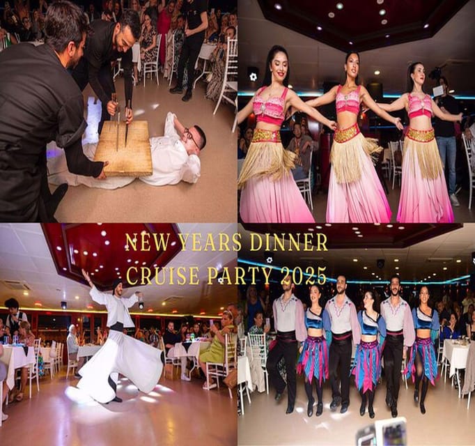 Istanbul: New Year's Eve Bosphorus Dinner Cruise Party 2027 - A New Year’s Eve party built around Bosphorus night views