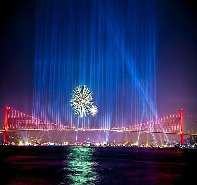 Istanbul: New Year's Eve Bosphorus Dinner Cruise Party 2027 - Food, open buffet style service, and how the drinks work