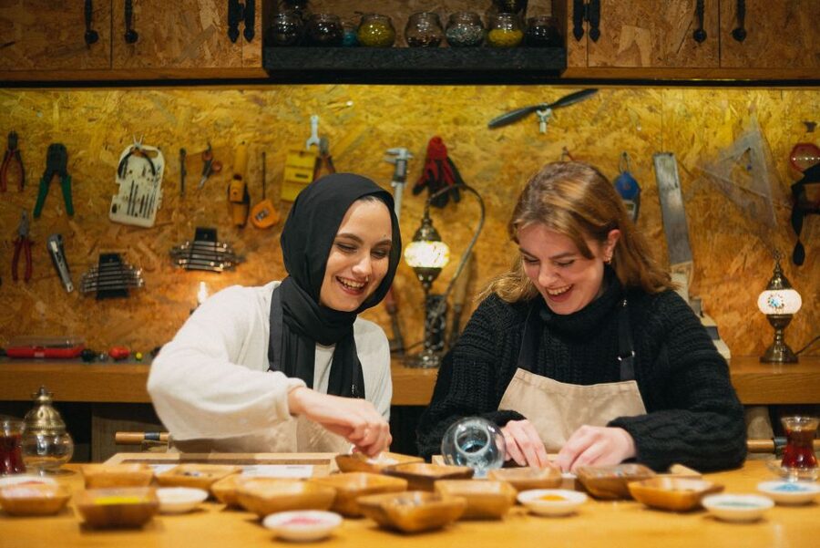 Istanbul:Original Turkish Mosaic Lamp Workshop w/ Snacks - Who This Workshop Suits Best (And Who Might Want a Different Plan)