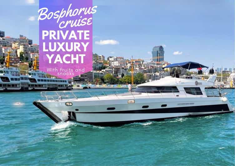 Istanbul: Private Bosphorus Cruise on Luxury Yacht - Bosphorus luxury on a 19-meter yacht in Istanbul