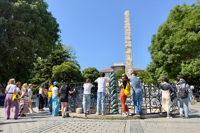 Istanbul Sightseeing Walking Tour - Hippodrome remains, the serpent column, and obelisk spotting