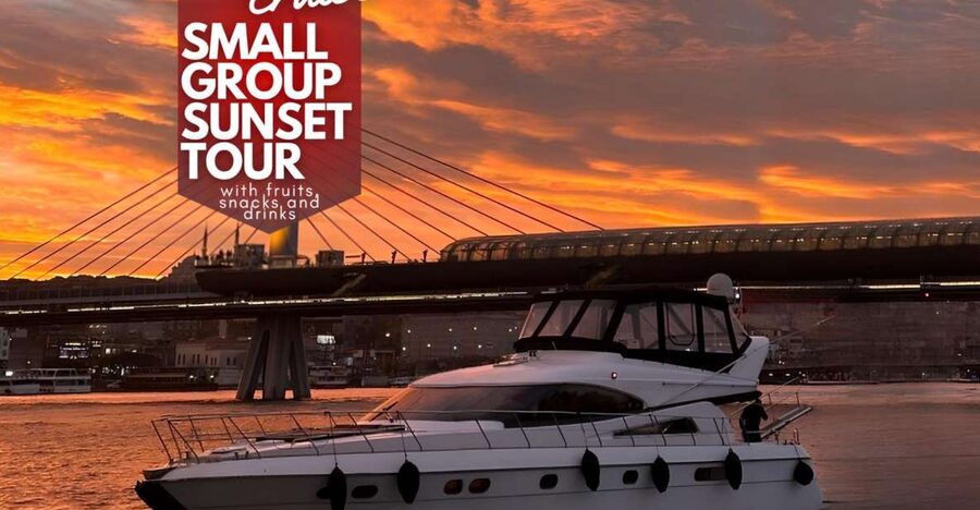 Istanbul: Small-Group Luxury Yacht Sunset Cruise w/ Snacks - Why a Bosphorus sunset cruise works so well for your first Istanbul trip