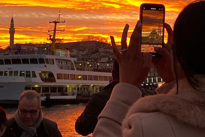 Istanbul Sunset Cruise on the Bosphorus - On Board Comfort: Snacks, Tea, WiFi, Restroom, and That Windy Deck Moment