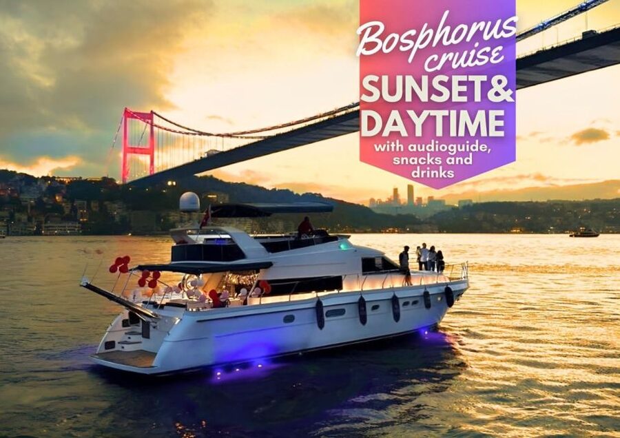 Istanbul: Sunset or Day Small-Group Yacht Cruise with Snacks - Boarding from Karaköy, Galataport, or Üsküfçüler Sokak