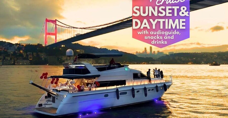 Istanbul: Sunset or Day Small-Group Yacht Cruise with Snacks - Snacks and drinks: what you actually get on board