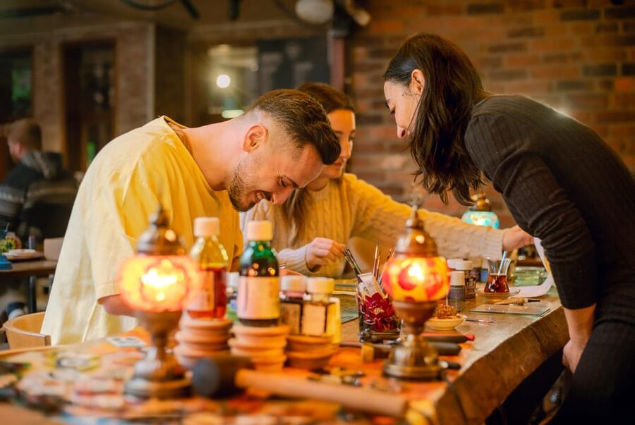 Istanbul: Traditional Stained Glass Painting Workshop - The Hands-On Painting Session: Personal Guidance While You Create