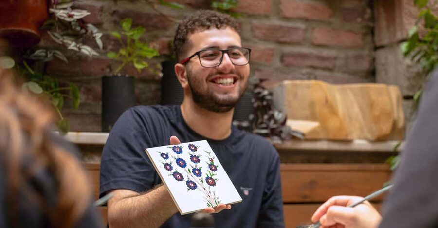 Istanbul: Turkish Tile Painting & Ceramic Workshop w/ Snacks - Price and value: what $31 buys you in Istanbul