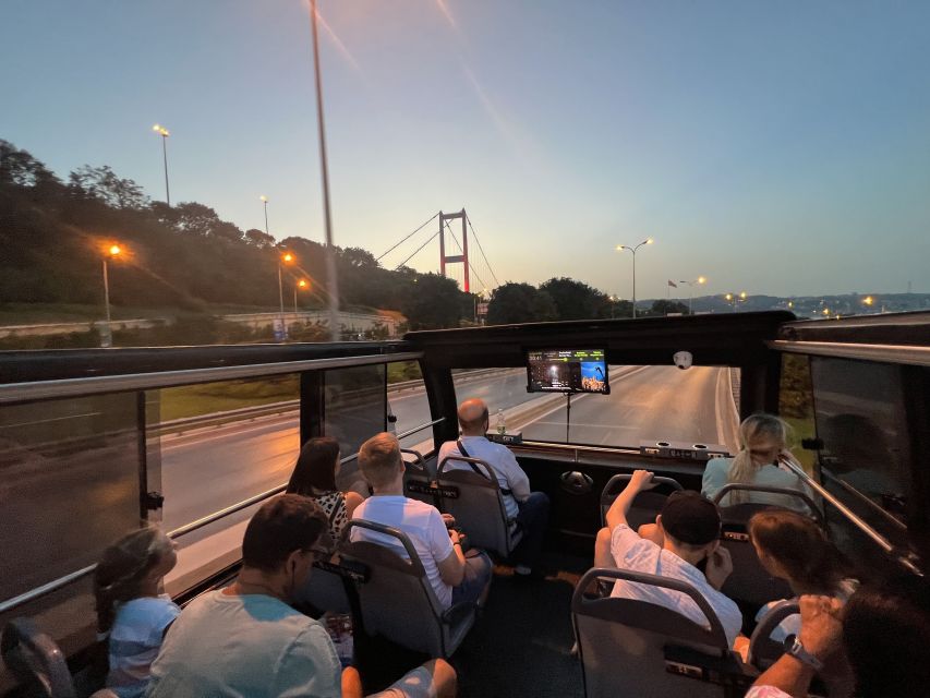 Istanbul: Two Continents Evening Bus Tour with Commentary - Why this evening double-decker plan works in Istanbul