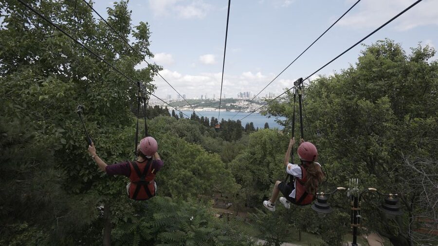 Istanbul: Zipline Adventure with Bosphorus View - Nakkaştepe Park and Bosphorus Views From Üsküdar