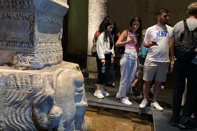 IstanbulBasilicaCistern/fastEntranceEnglish/Spanish (not tickets) - Inside the cistern: what you will see under the columns