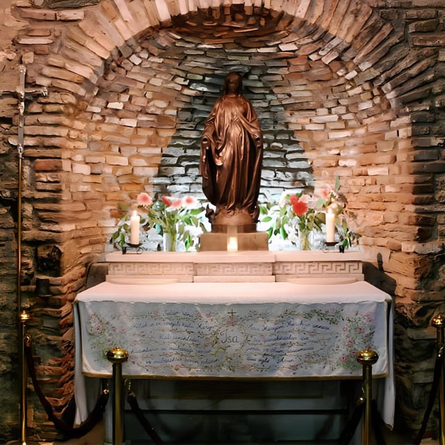 Izmir : Ephesus and Sirince Guided Tour - Virgin Mary House in Selçuk: Wish Wall, Sacred Fountain, and guided context
