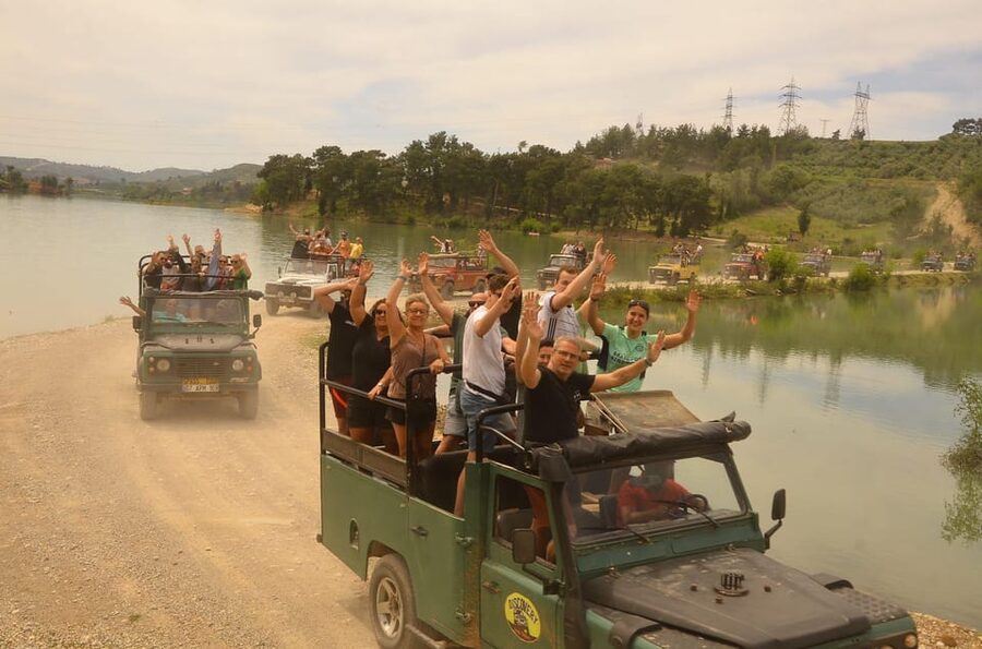 Jeep Safari-Lunch-Boat-Canyon-Waterfall-Foam,Water Party - Price and value: why $33 can feel like a bargain here