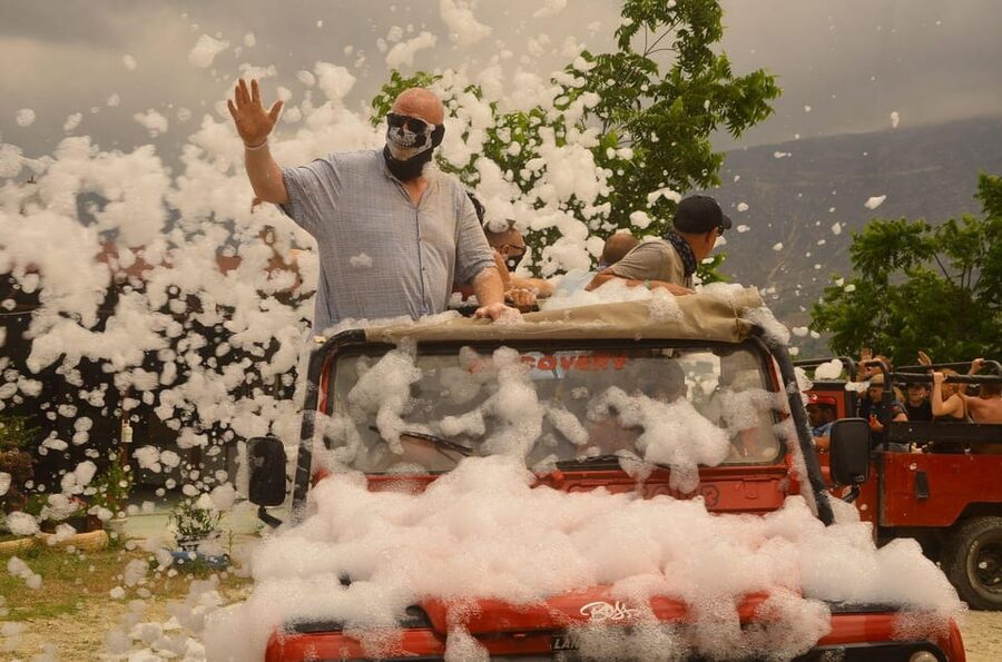 Jeep Safari-Lunch-Boat-Canyon-Waterfall-Foam,Water Party - Optional boat trip: choose it if you want a calmer rhythm