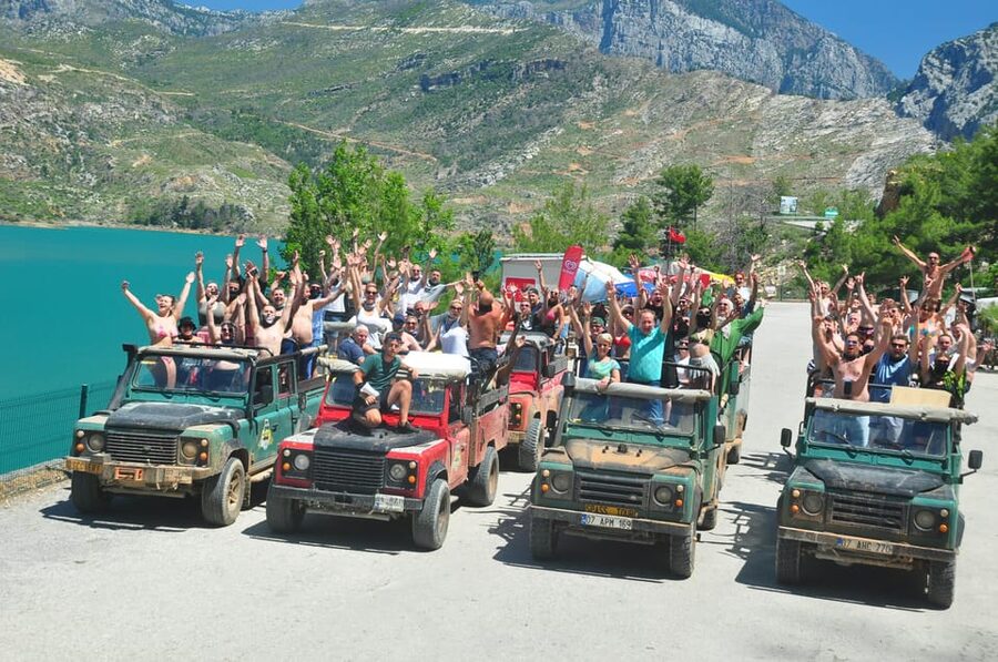 Jeep Safari-Lunch-Boat-Canyon-Waterfall-Foam,Water Party - Who this Jeep safari suits best (and who should skip it)