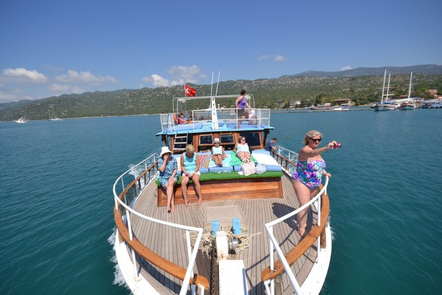 Kalkan: Kekova Sunken City Boat Trip - Tersane Bay and the sunken city: seeing history through water, not textbooks