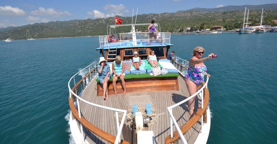 Kalkan: Kekova Sunken City Boat Trip - Six bays, one long swim day: the pirate cave and Burç Bay rhythm