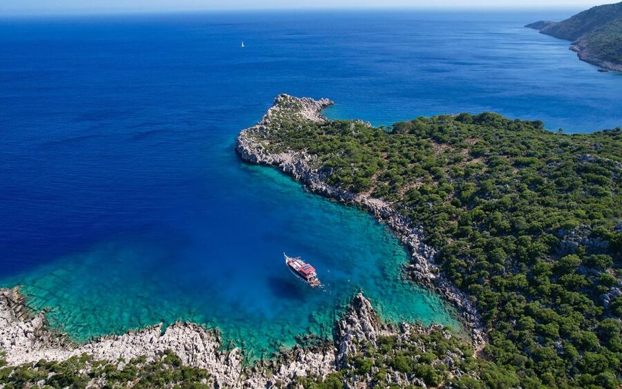 Kas: Full-Day Boat Tour with Lunch - Meeting at Kas Marina at 09:30am, Then Sliding Into Vacation Mode