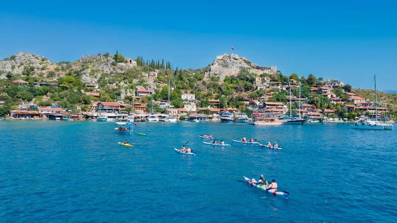 Kekova Guided Sea Kayaking Tour - The Sunken City of Kekova, explored along the ruins instead of from land