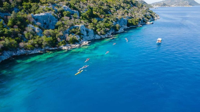 Kekova Guided Sea Kayaking Tour - Theimussa Ancient City and more Lycian sights on the return