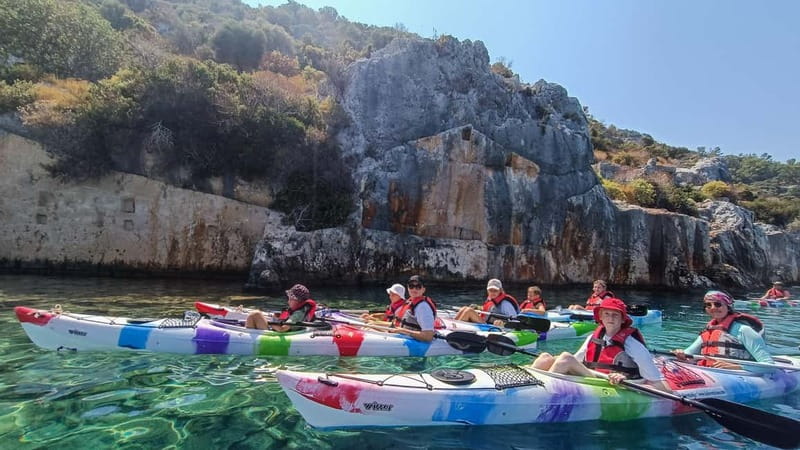 Kekova Guided Sea Kayaking Tour - What the guide does well, and how to handle paddling effort