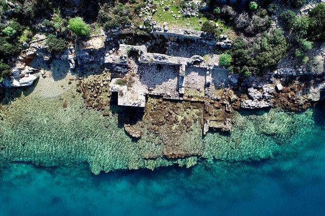 Kekova Sunken City Full Day Boat Trip - Aquarium Bay: short stop, clear water, real swim time