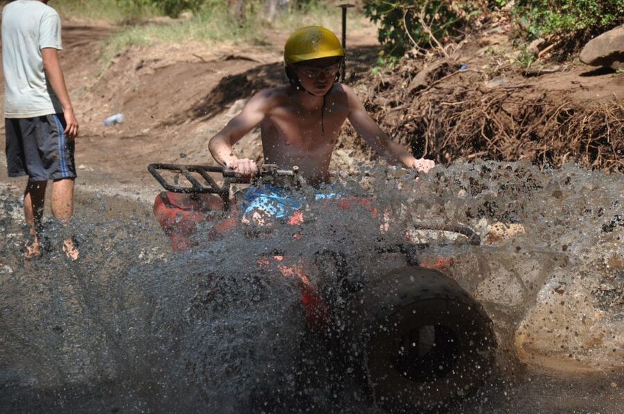 Kemer: Forest, Mud, and Streams Quad Safari Tour with Pickup - The First Phase: Setup, Riding Practice, Then the Trails