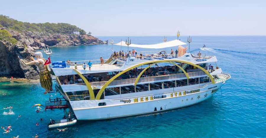 Kemer: Full-Day Boat Trip with Lunch and DJ - Cruising the Bays Off Kemer: The Views Are the Real Schedule