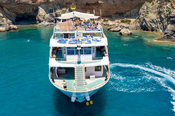 Kemer Mega Star Boat Trip With Hotel Transfer and Lunch - Kiris Lunch and Foam Party: Food, Music, and On-Board Fun