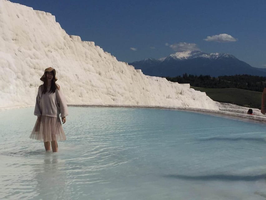 Kusadasi: Guided Pamukkale Tour - Pamukkale terraces: the UNESCO moment, plus a real thermal-baths break