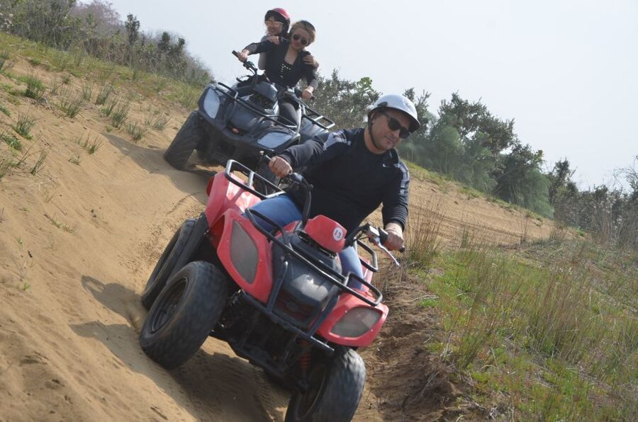 Kusadasi: Guided Quad Biking Tour - The main quad safari: woods, riverside paths, and a guided line ride